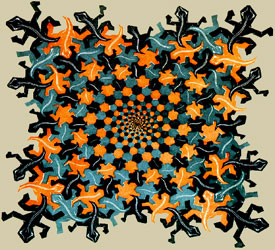 All M.C. Escher works (c) 2009 The M.C. Escher Company - the Netherlands. All rights reserved. Used by permission. www.mcescher.com<br><br>Editores:<br>Germana Barata<br>Susana Dias<br>