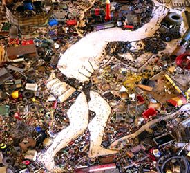 Sisyphus, after Titian (2005), de Vik Muniz