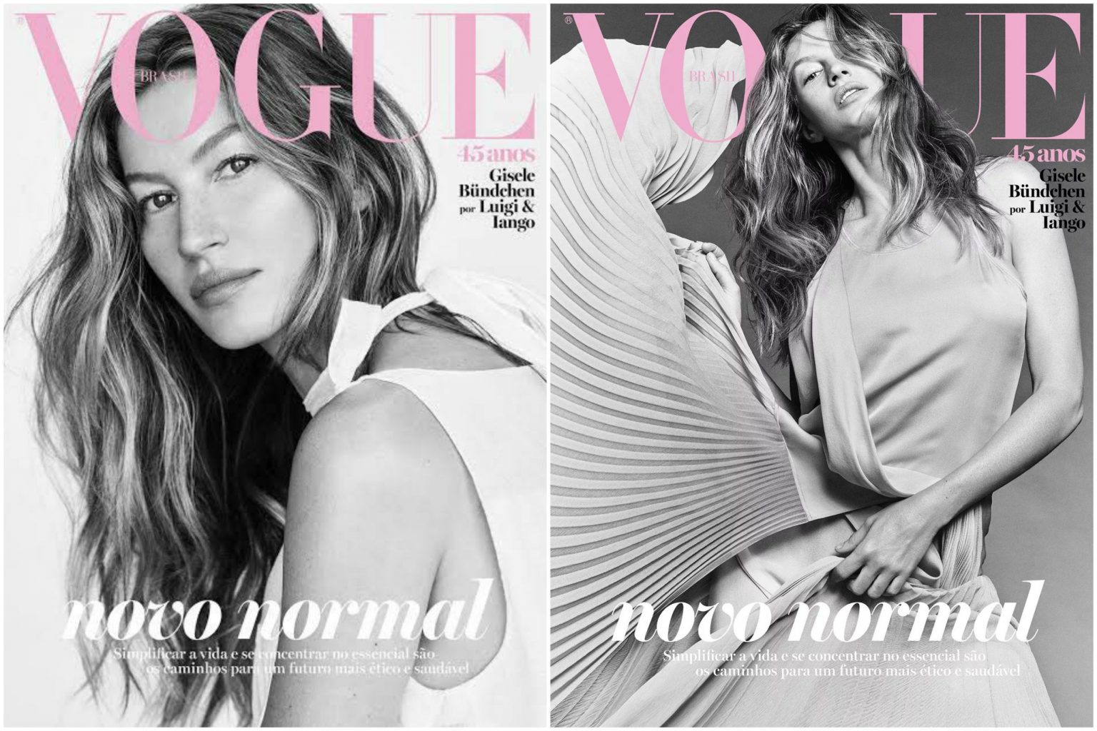 Capa Vogue Gisele Normal